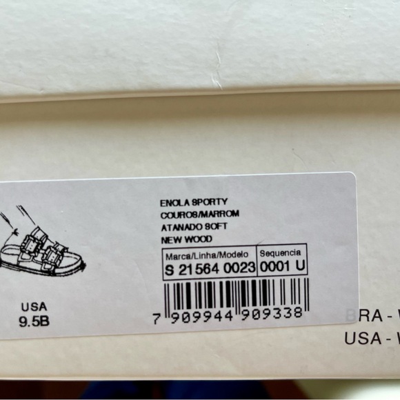 SCHUTZ Enola Slide Sandal in New Wood - Picture 5 of 5